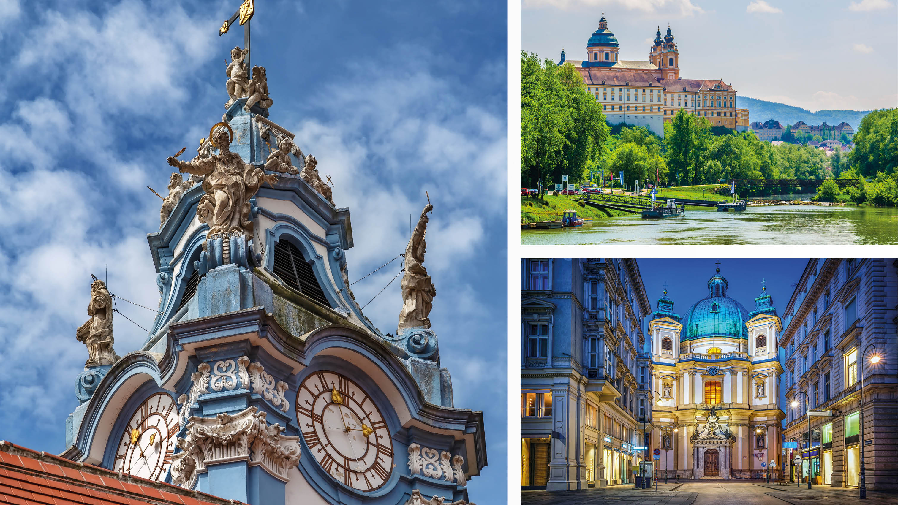 Sndag 17. august - Melk - Drnstein - Wien